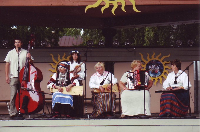 Kapell Võru Folkloorifestivalil 2012