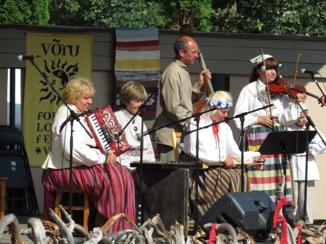 Kapell Võru Folkloorifestivalil 2013